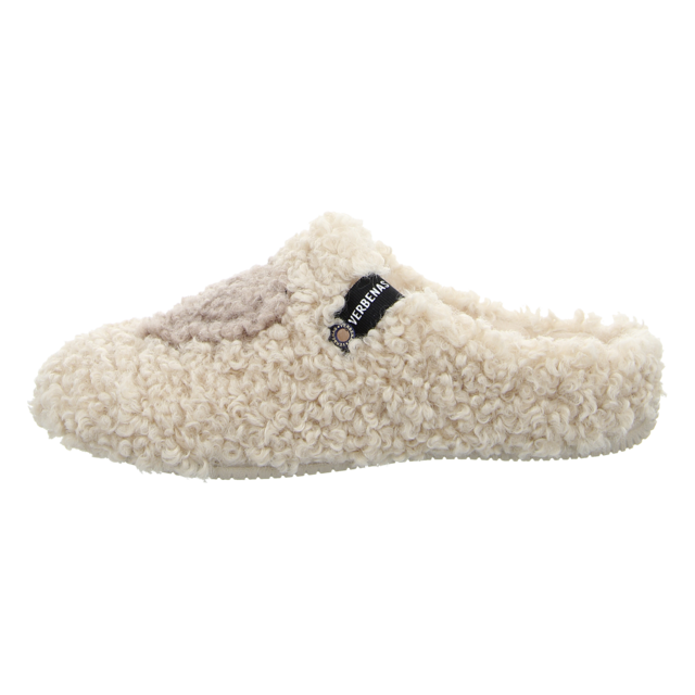 VERBENAS - YORK CURLY VALENTINE BEIG/CAMEL - York - beige/camel - Hausschuhe