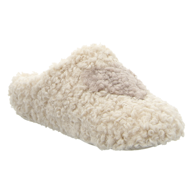 VERBENAS - YORK CURLY VALENTINE BEIG/CAMEL - York - beige/camel - Hausschuhe