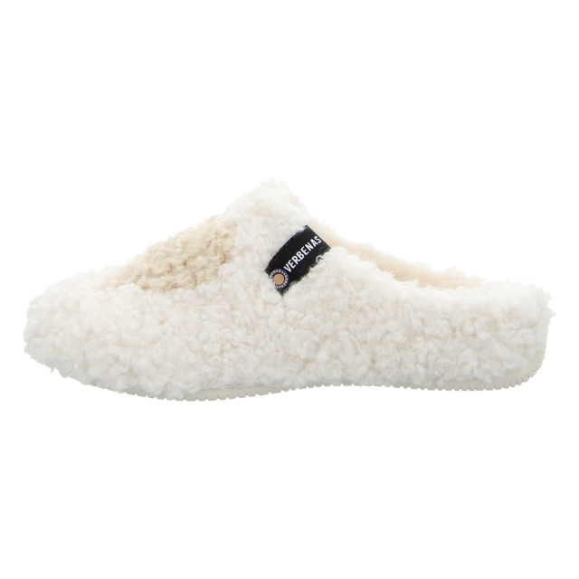VERBENAS - YORK CURLY VALENTINE CRUDO/BEIG - York - beige - Hausschuhe