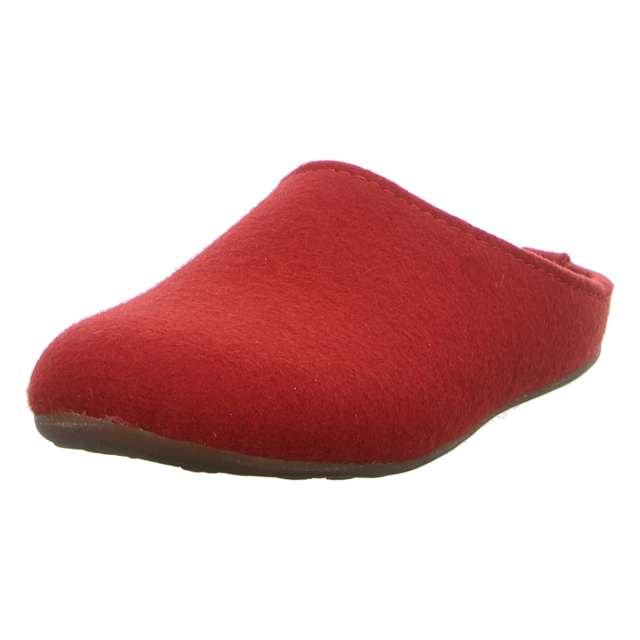 Haflinger - 481024 0 11 - Everest Fundus - rubin - Hausschuhe