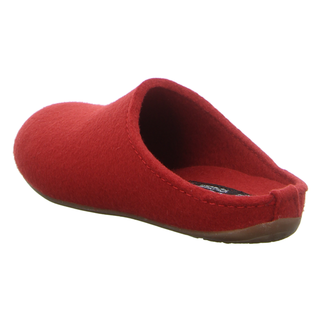 Haflinger - 481024 0 11 - Everest Fundus - rubin - Hausschuhe