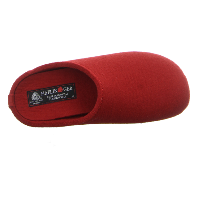 Haflinger - 481024 0 11 - Everest Fundus - rubin - Hausschuhe