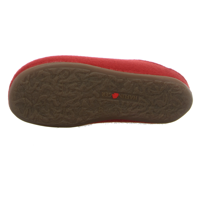 Haflinger - 481024 0 11 - Everest Fundus - rubin - Hausschuhe