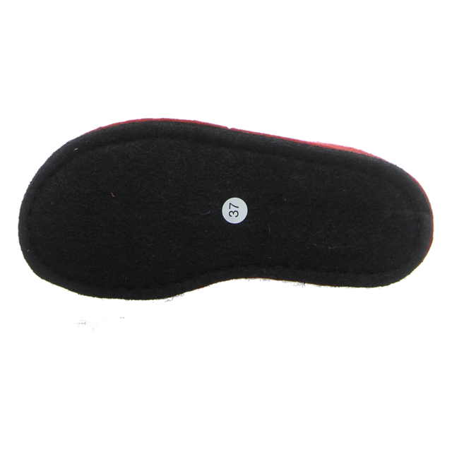 Haflinger - 311010 0 11 - Flair Soft - rubin - Hausschuhe