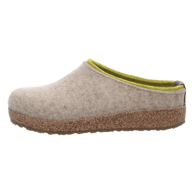 Haflinger - 711056-346 - Grizzly Kris - beigemeliert - Hausschuhe