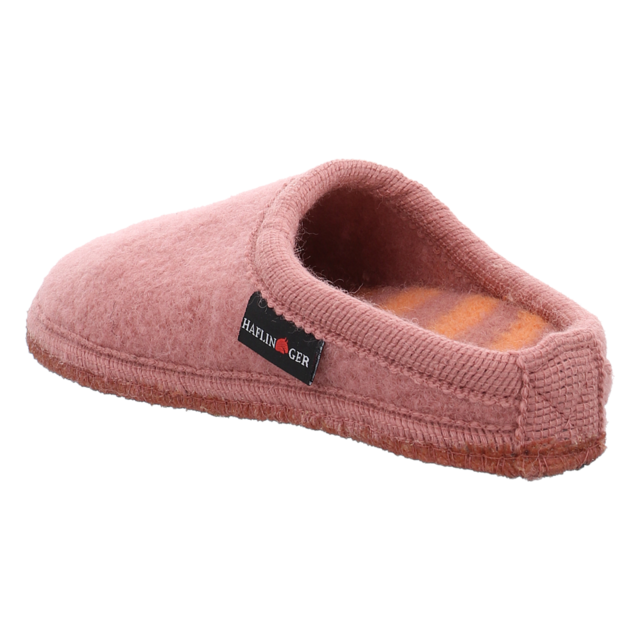 Haflinger - 611114-136 - Walktoffel Striped - rouge - Hausschuhe