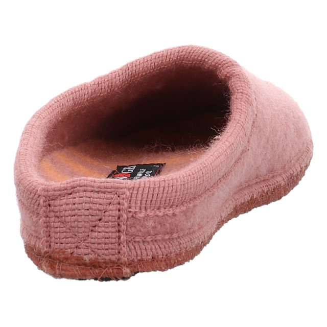 Haflinger - 611114-136 - Walktoffel Striped - rouge - Hausschuhe