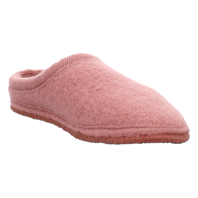 Haflinger - 611114-136 - Walktoffel Striped - rouge - Hausschuhe