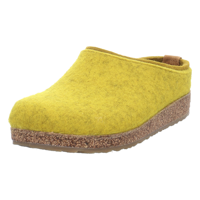 Haflinger - 711056-139 - Grizzly Kris - curry - Hausschuhe