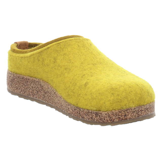 Haflinger - 711056-139 - Grizzly Kris - curry - Hausschuhe
