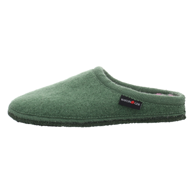 Haflinger - 611114-132 - Walktoffel Striped - farn - Hausschuhe