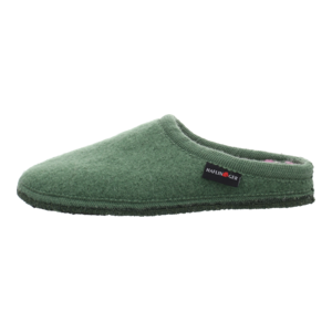 Hausschuhe - Haflinger - Walktoffel Striped - farn