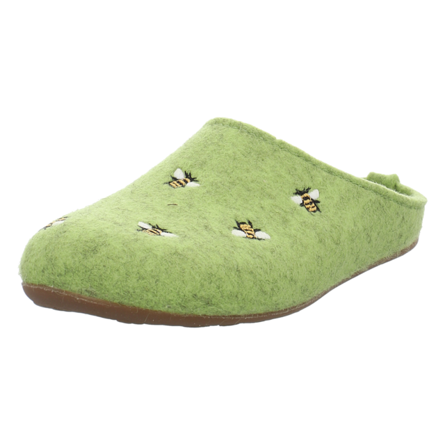 Haflinger - 484016-98 - Everest Api - canarygreen - Hausschuhe