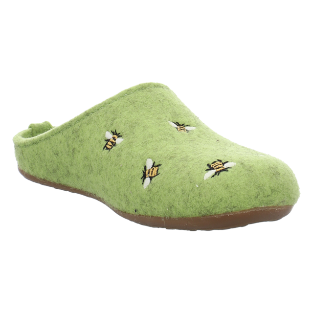 Haflinger - 484016-98 - Everest Api - canarygreen - Hausschuhe