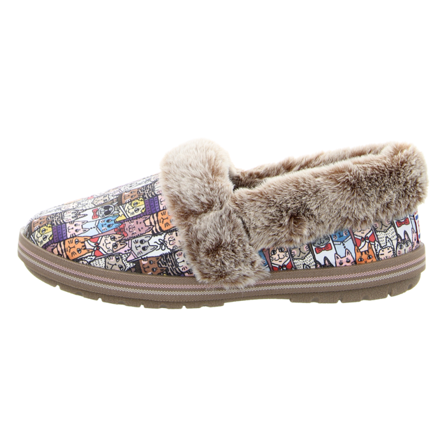 Skechers - 33347 MLT - Bobs Too Cozy-Chic - multi/faux - Hausschuhe