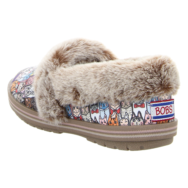 Skechers - 33347 MLT - Bobs Too Cozy-Chic - multi/faux - Hausschuhe