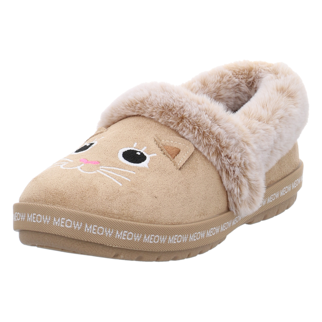 Skechers - 33355 TAN - Bobs Too Cozy - tan - Hausschuhe
