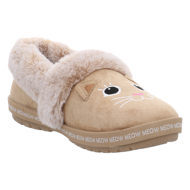 Skechers - 33355 TAN - Bobs Too Cozy - tan - Hausschuhe