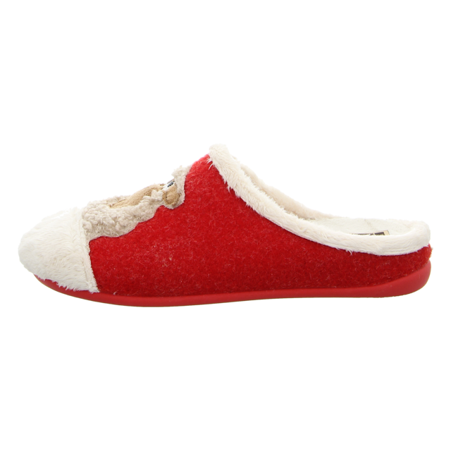 Manitu - 320280-04 - 320280-04 - rot - Hausschuhe