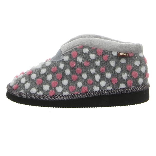 Manitu - 340009-91 - 340009-91 - grau-kombi - Hausschuhe