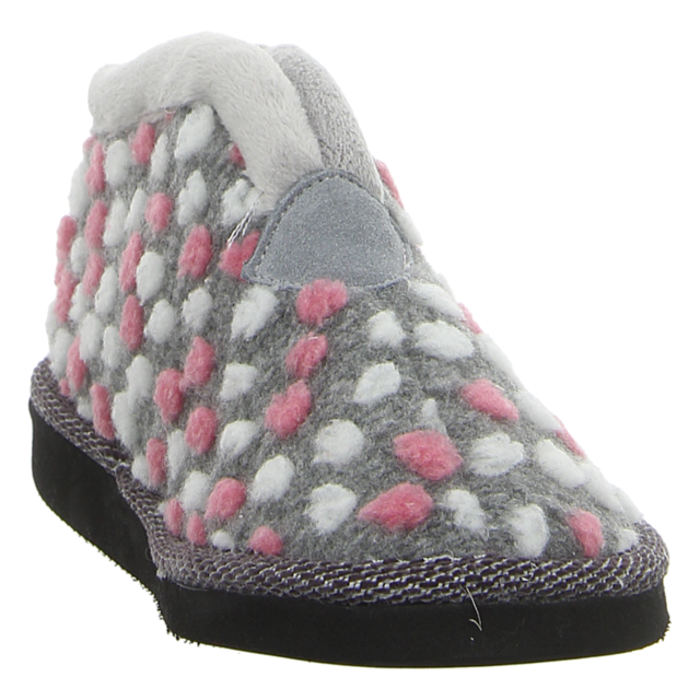 Manitu - 340009-91 - 340009-91 - grau-kombi - Hausschuhe