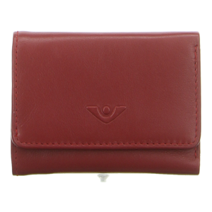 Geldbrsen - Voi Leather Design - Minibrse - granat